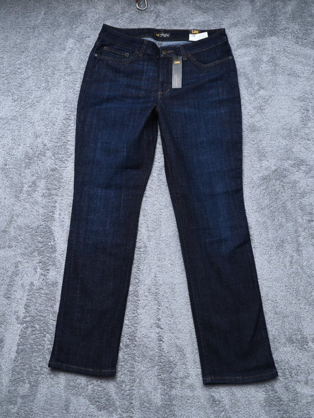 Lee Legendary Regular Fit Mid Rise Straight Leg Jeans Women's Size 14 NWTS